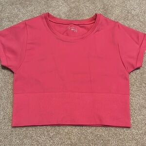 OFFLINE By Aerie Sidewalk Seamless Cropped T-Shirt Size: XS